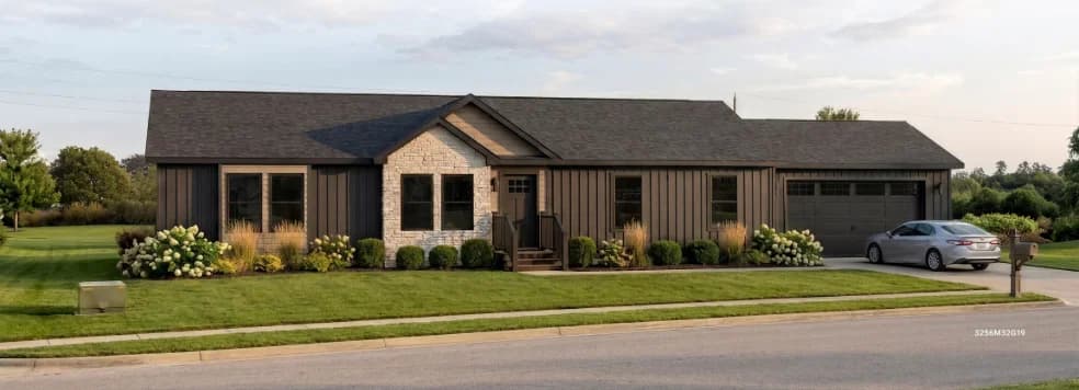 Ranch 3256m32g19 hero, elevation, and exterior home features