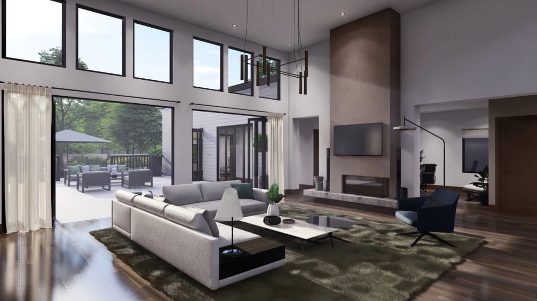 Model 20 interior home features