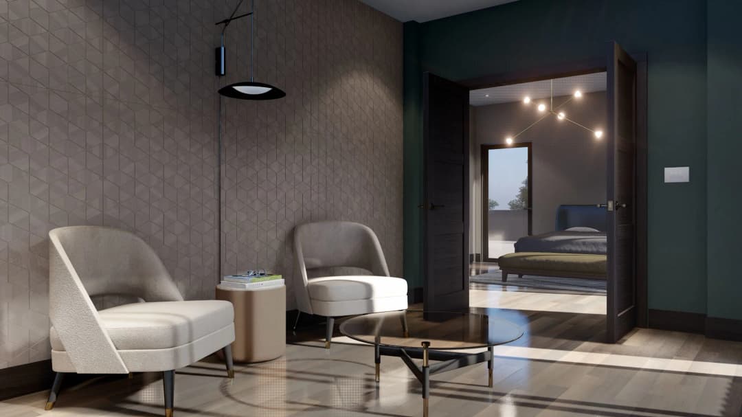 Model 11 interior home features