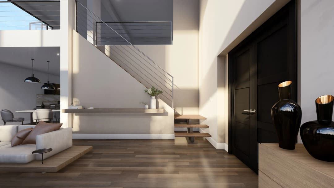 Model 19 interior home features