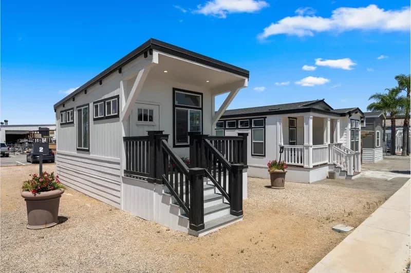 Athens park hero, elevation, and exterior home features