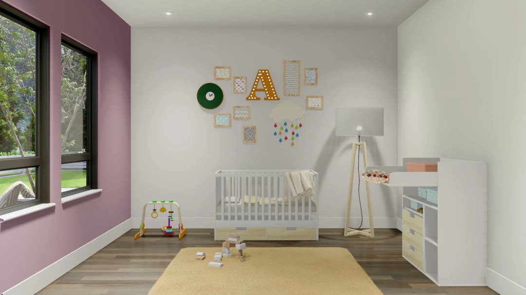 Multi family 2 bedroom home features