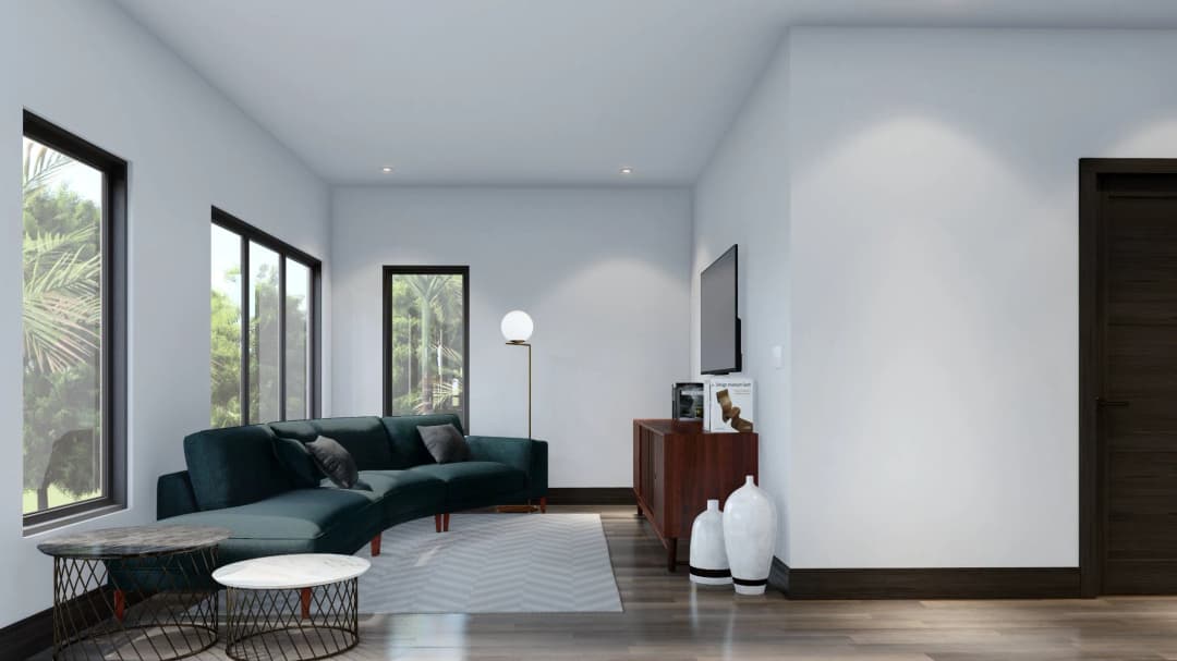 Model 11 interior home features