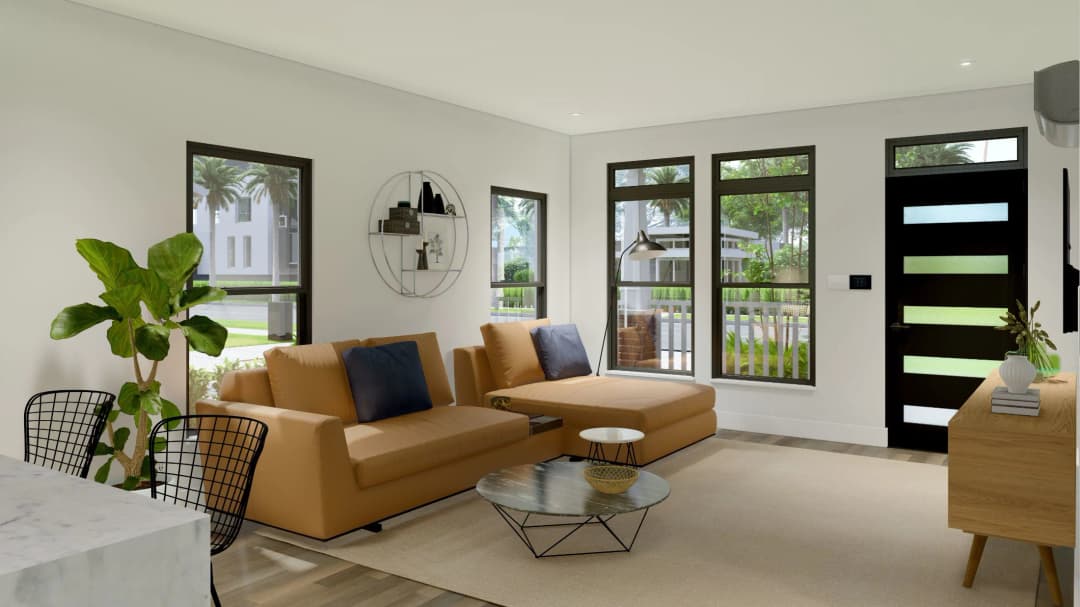 Multi family 3 interior home features