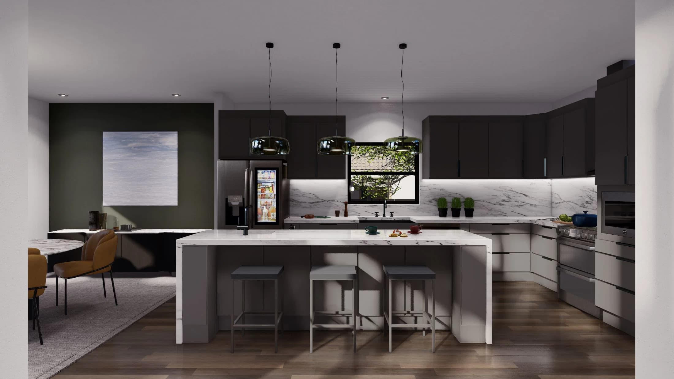 Model 20 kitchen home features