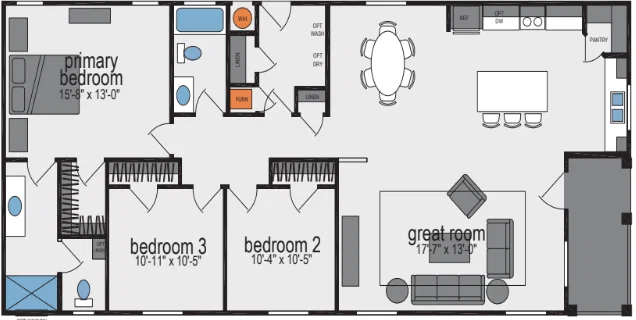 Skyliner-h202c1 floor plan and hero home features