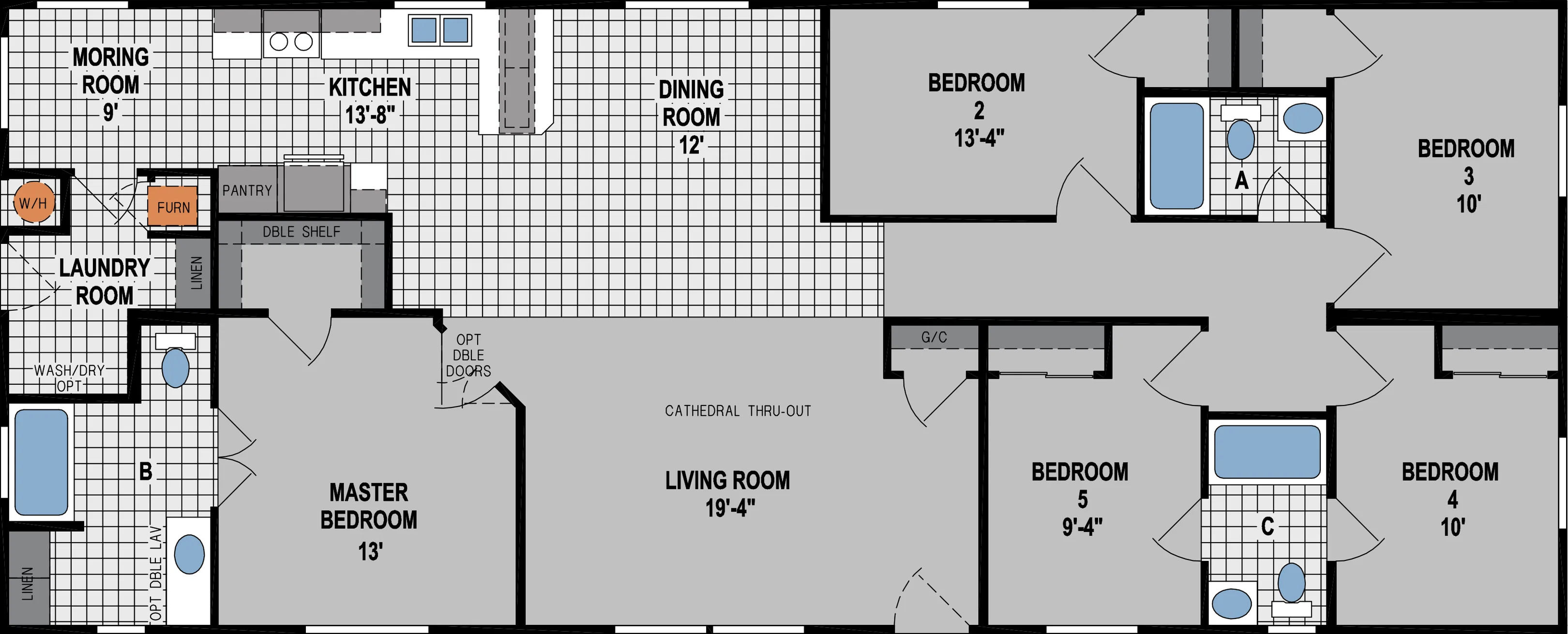 Amber cove k730ct hero and floor plan home features