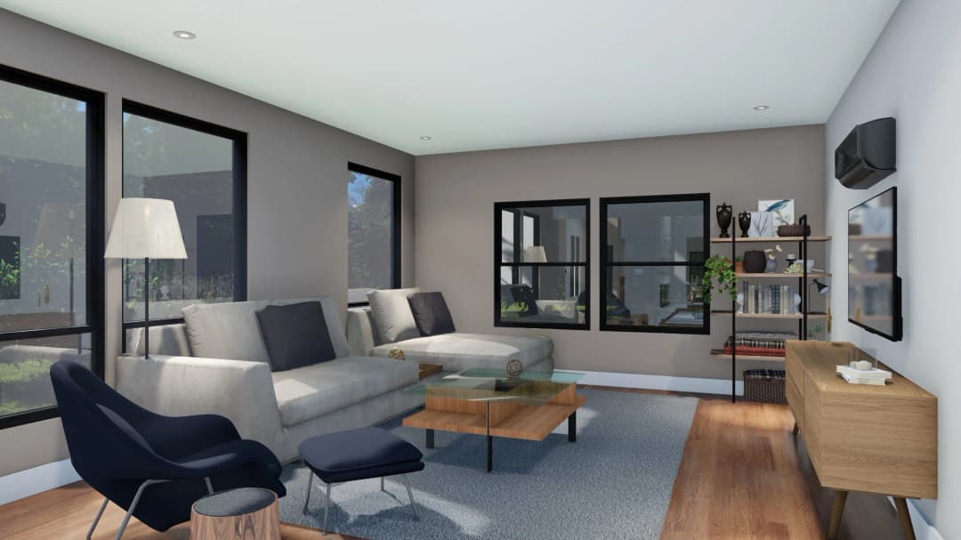 Model 12 interior home features