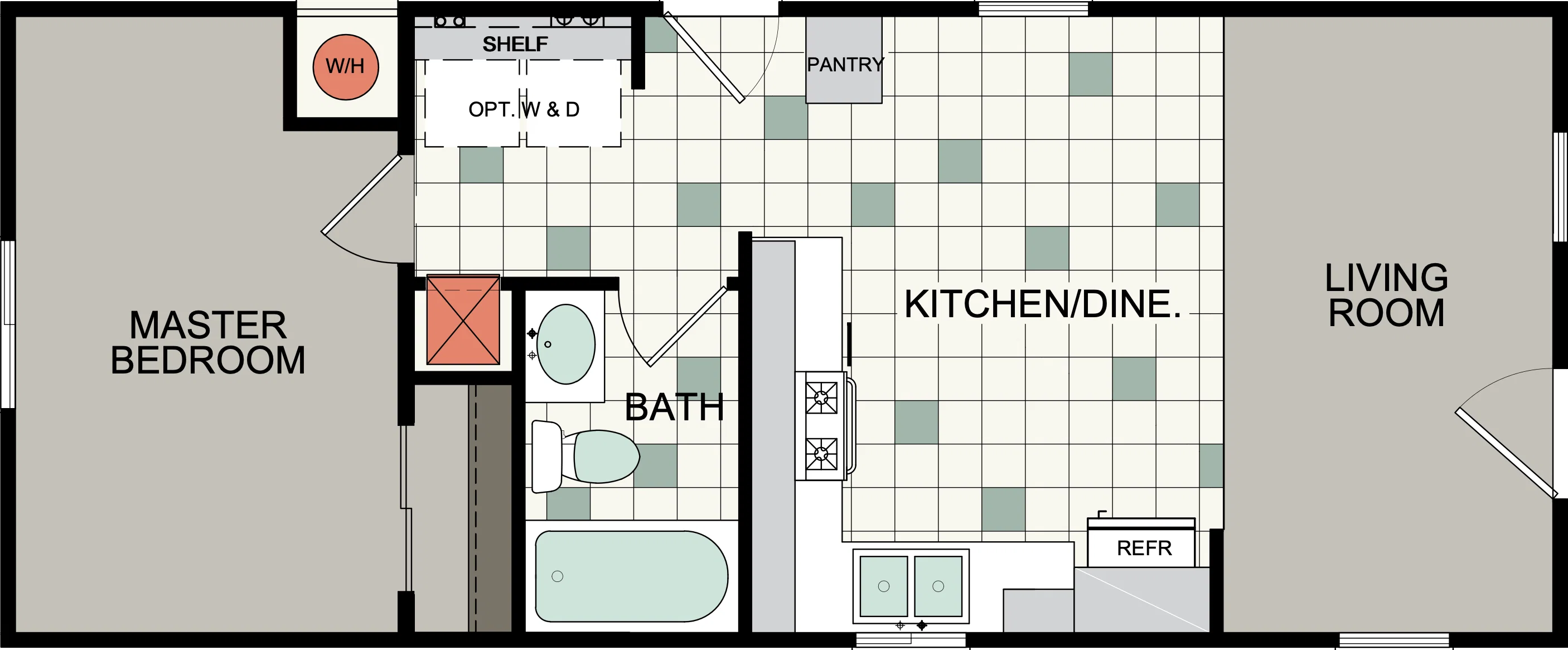 Bd 82 floor plan and hero home features