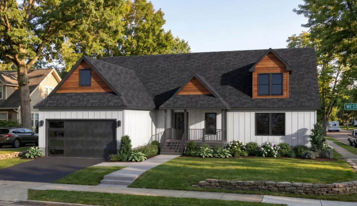 Cape 3260m32g41 hero, elevation, and exterior home features