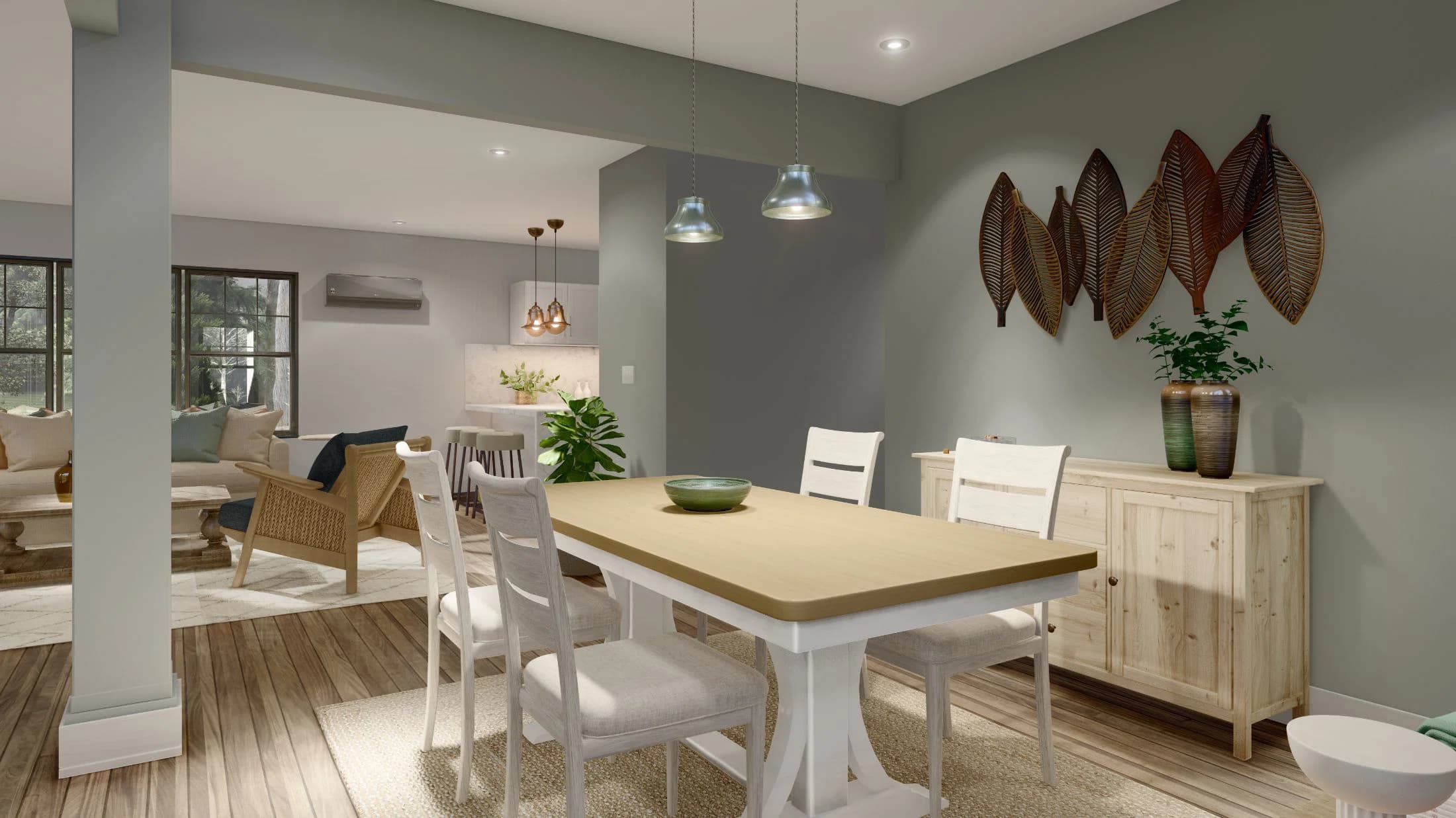 Model 15 interior home features