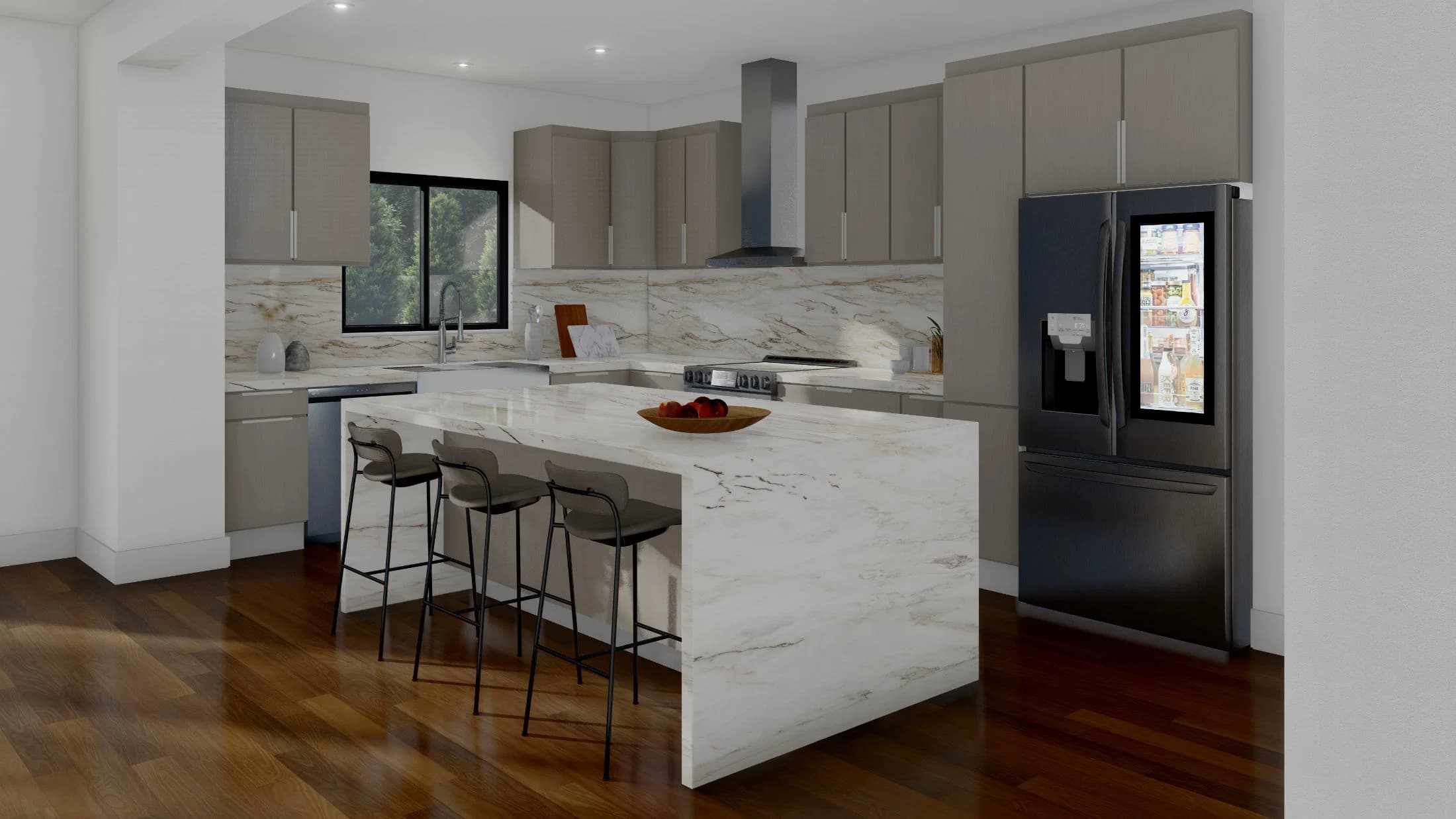 Model 4 kitchen home features