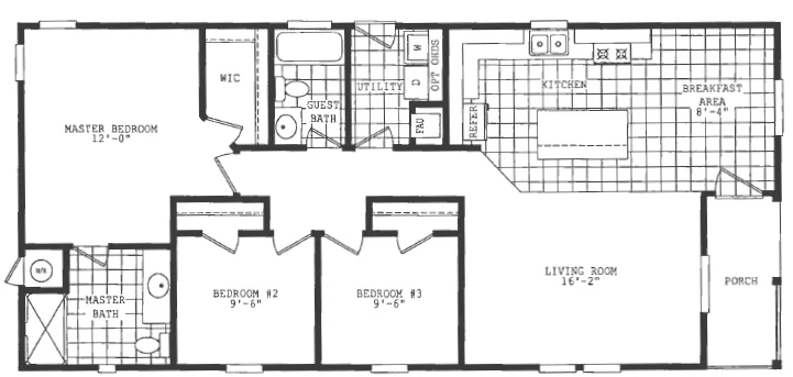 Liberty 24523a floor plan home features