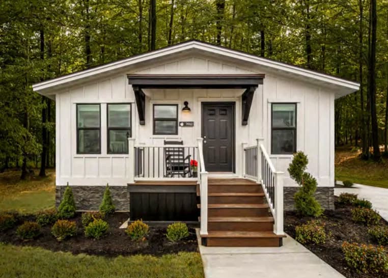 Genesis elevation and exterior home features