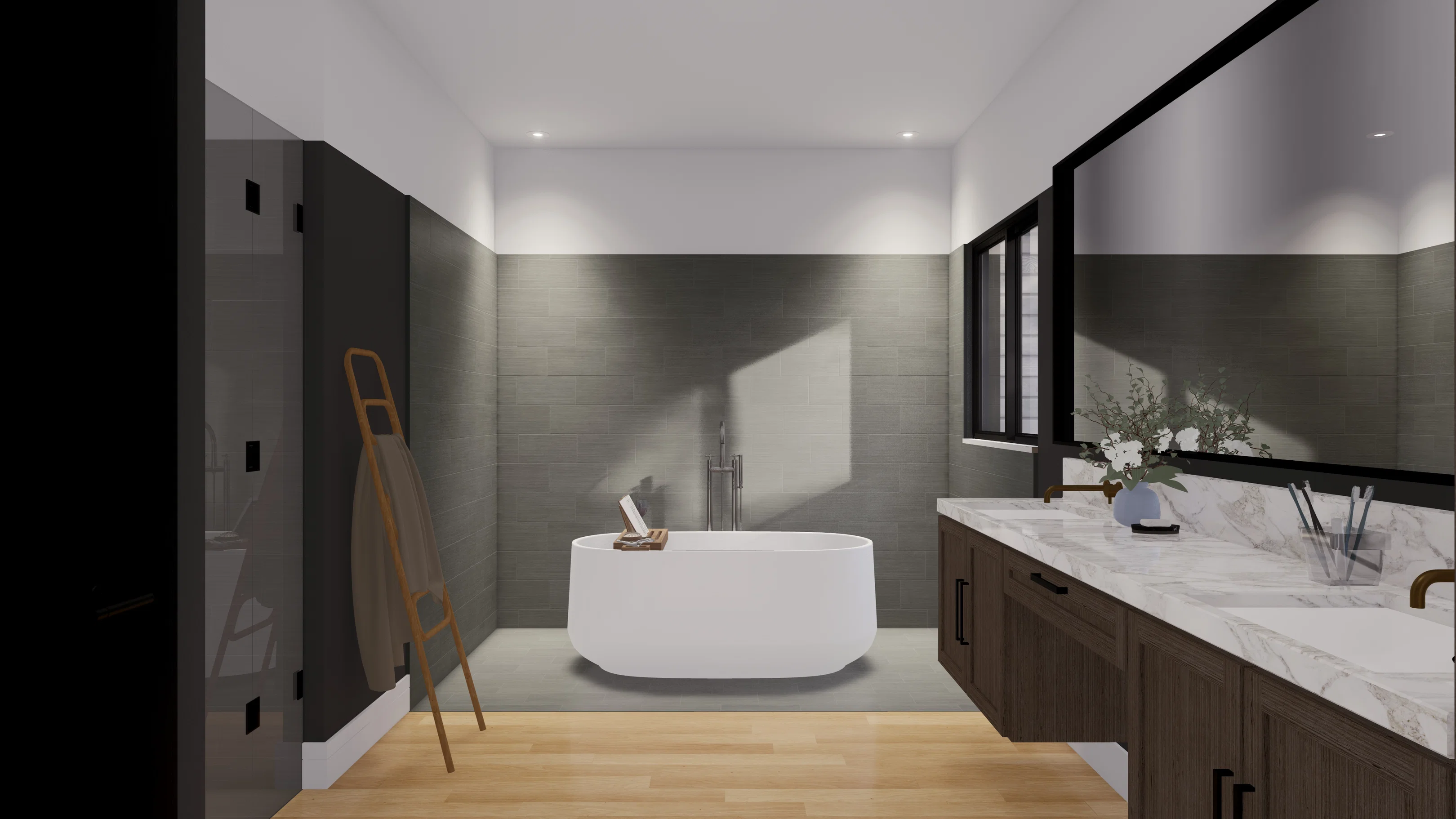 Model 7 bathroom home features