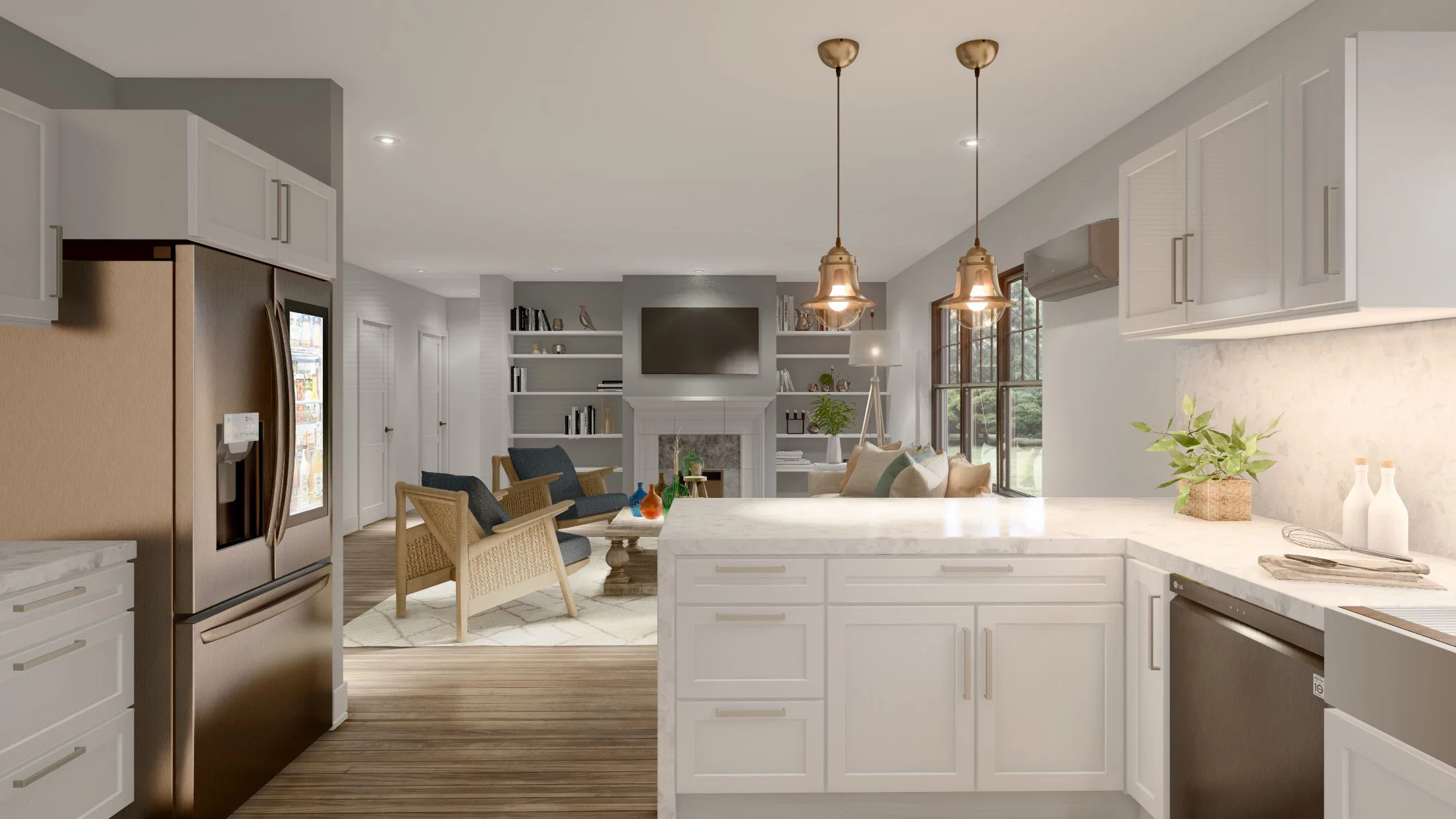 Model 15 kitchen home features