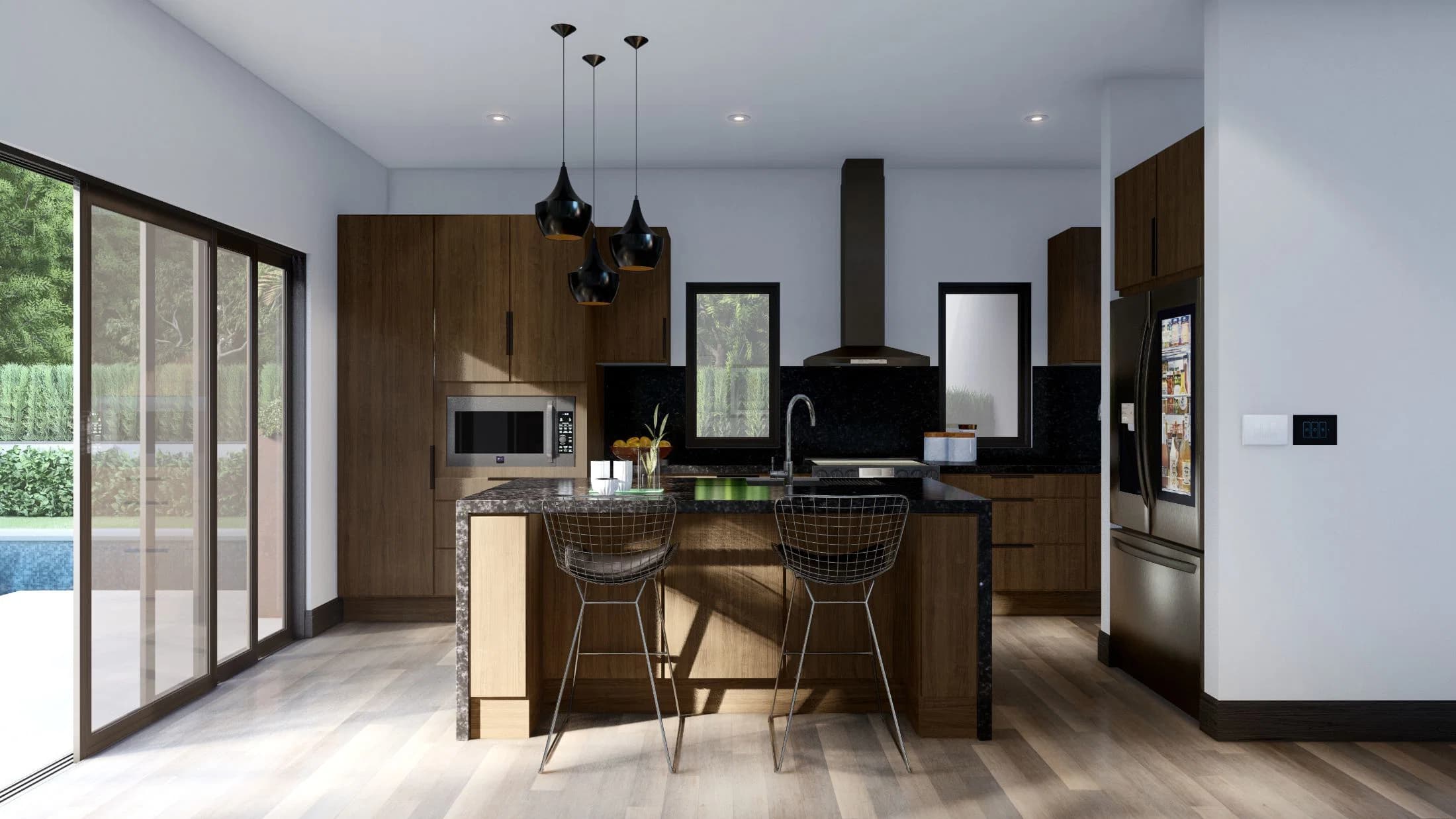 Model 11 kitchen home features