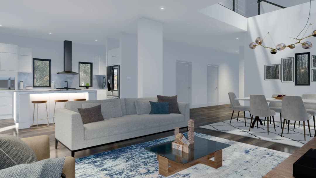 Model 10 interior home features