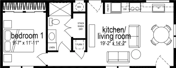 Adu a610n  floor plan home features