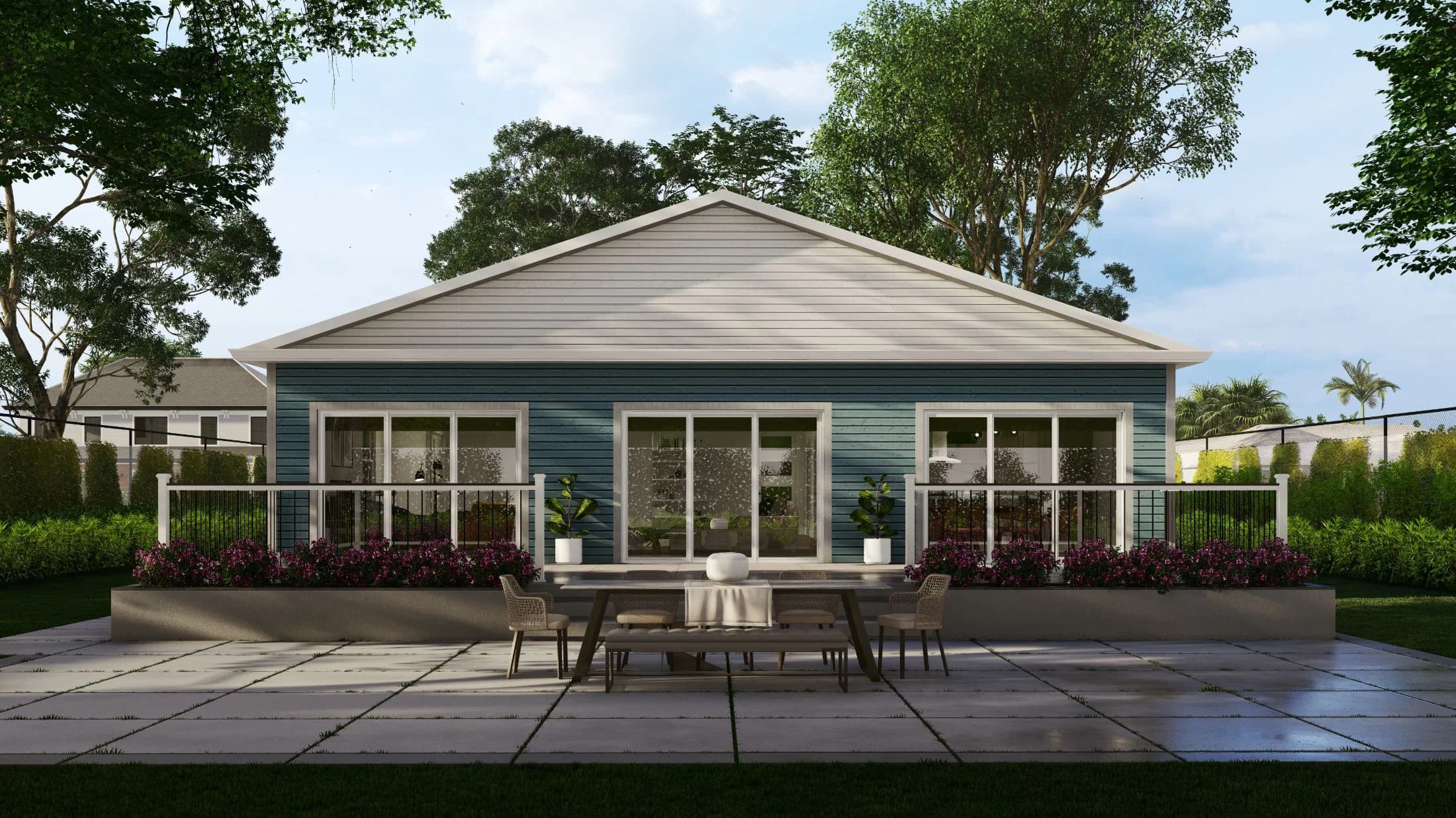 Model 31 exterior home features