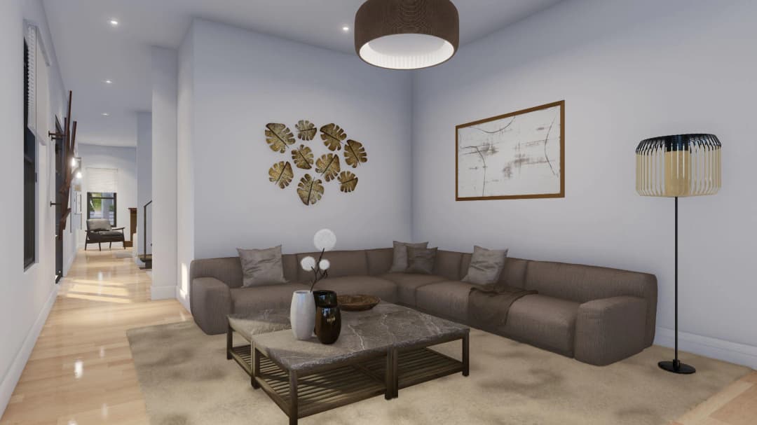 Model 21 interior home features