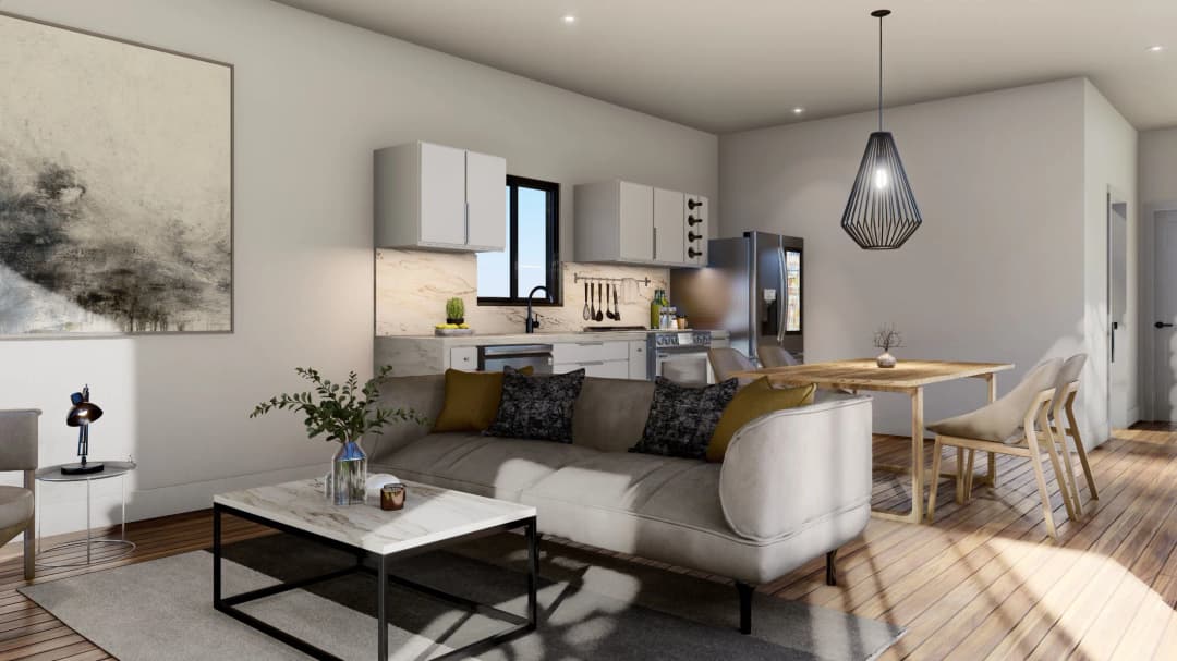 Model 23 interior home features