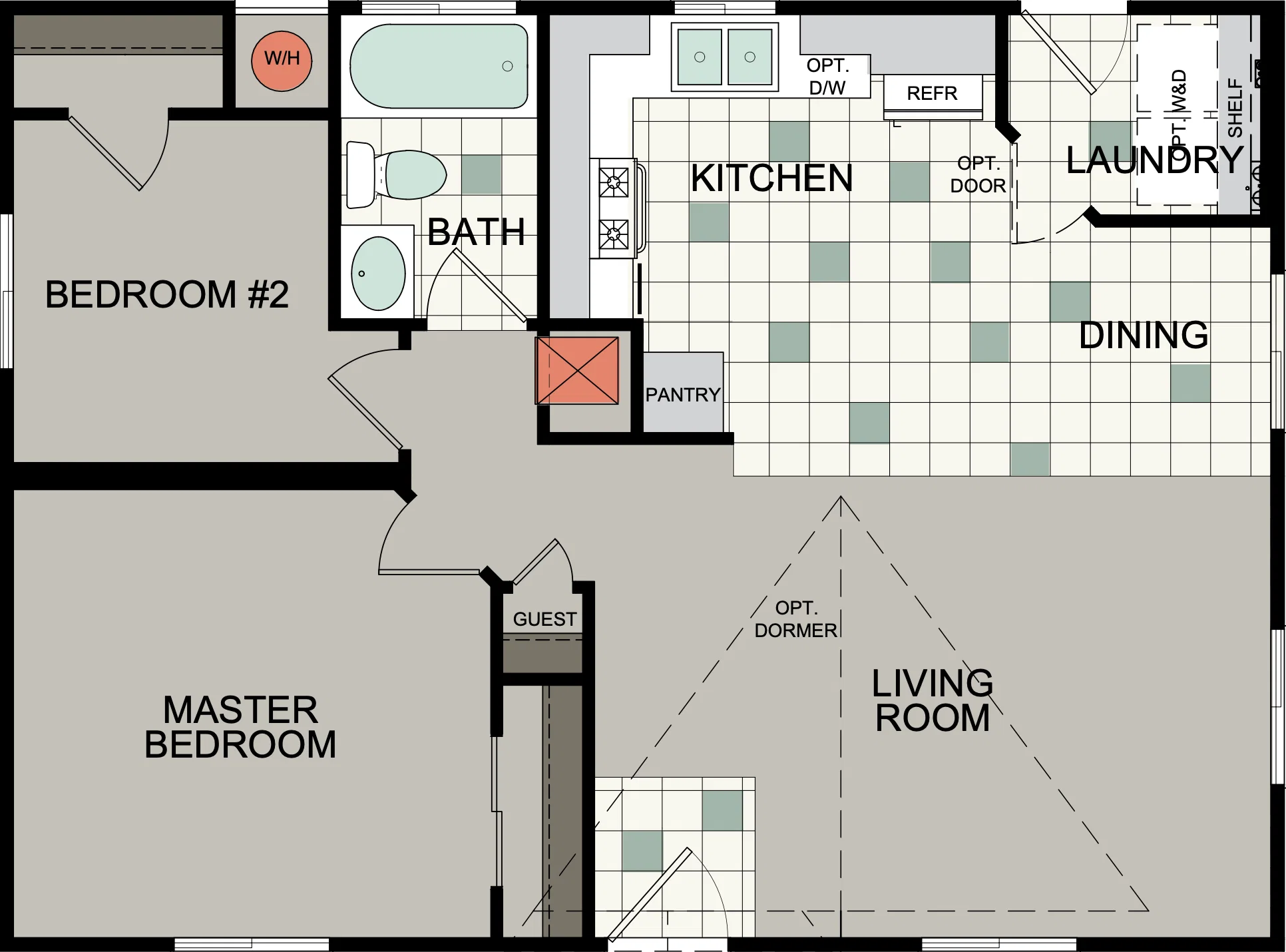 Bd 02 (3224) floor plan and hero home features