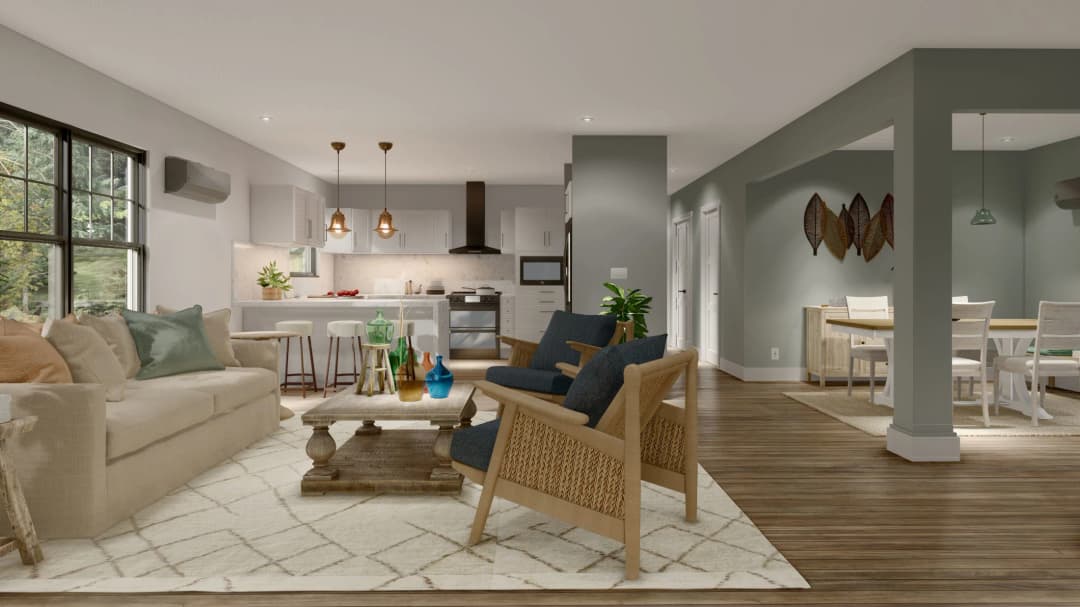 Model 15 interior home features