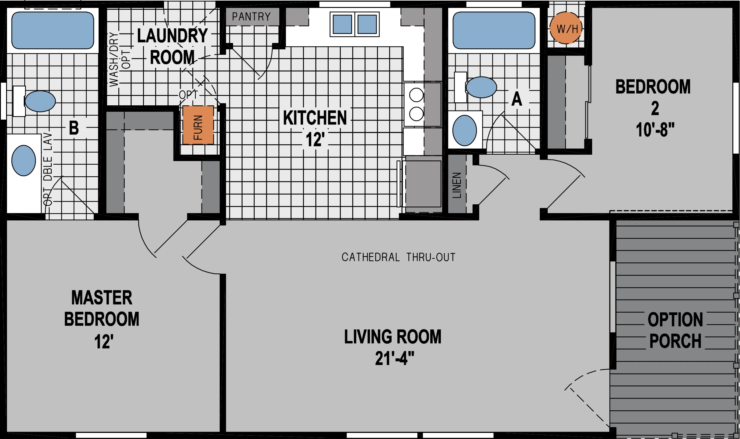 Amber cove k610ctb hero and floor plan home features
