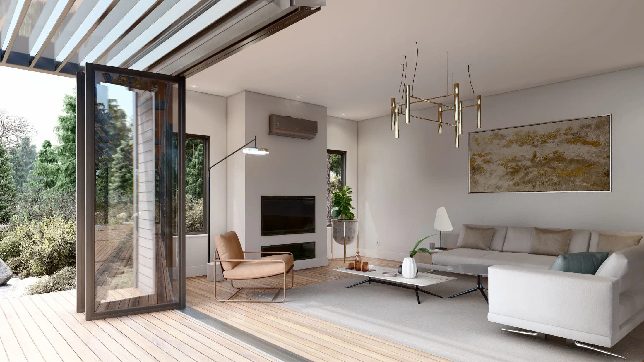 Model 17 interior home features