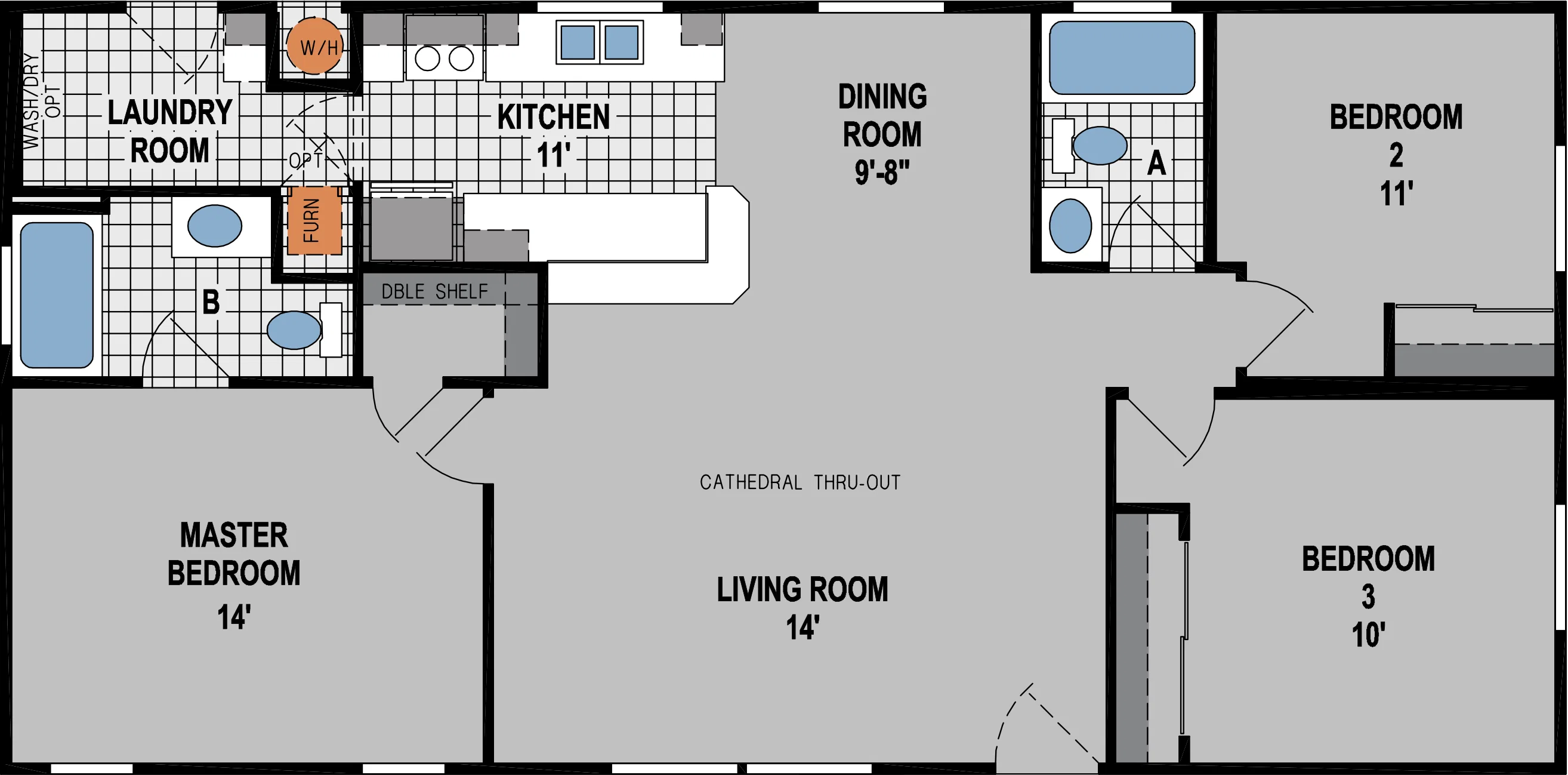 Amber cove k600ctb hero and floor plan home features