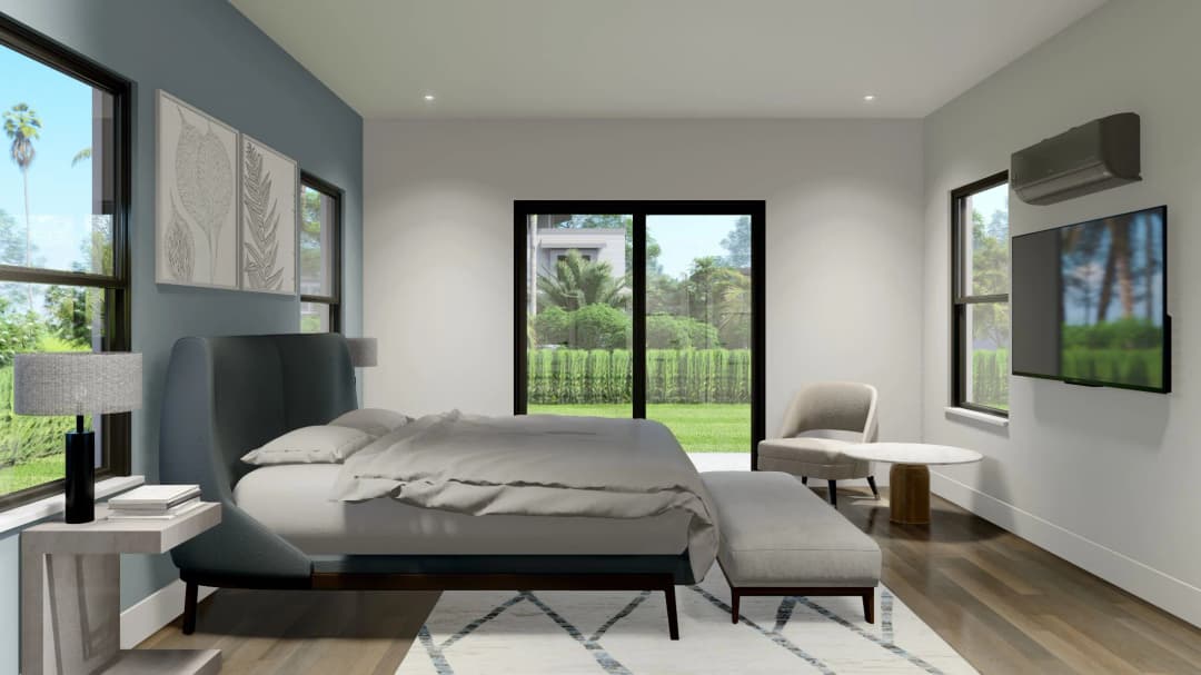 Multi family 3 bedroom home features