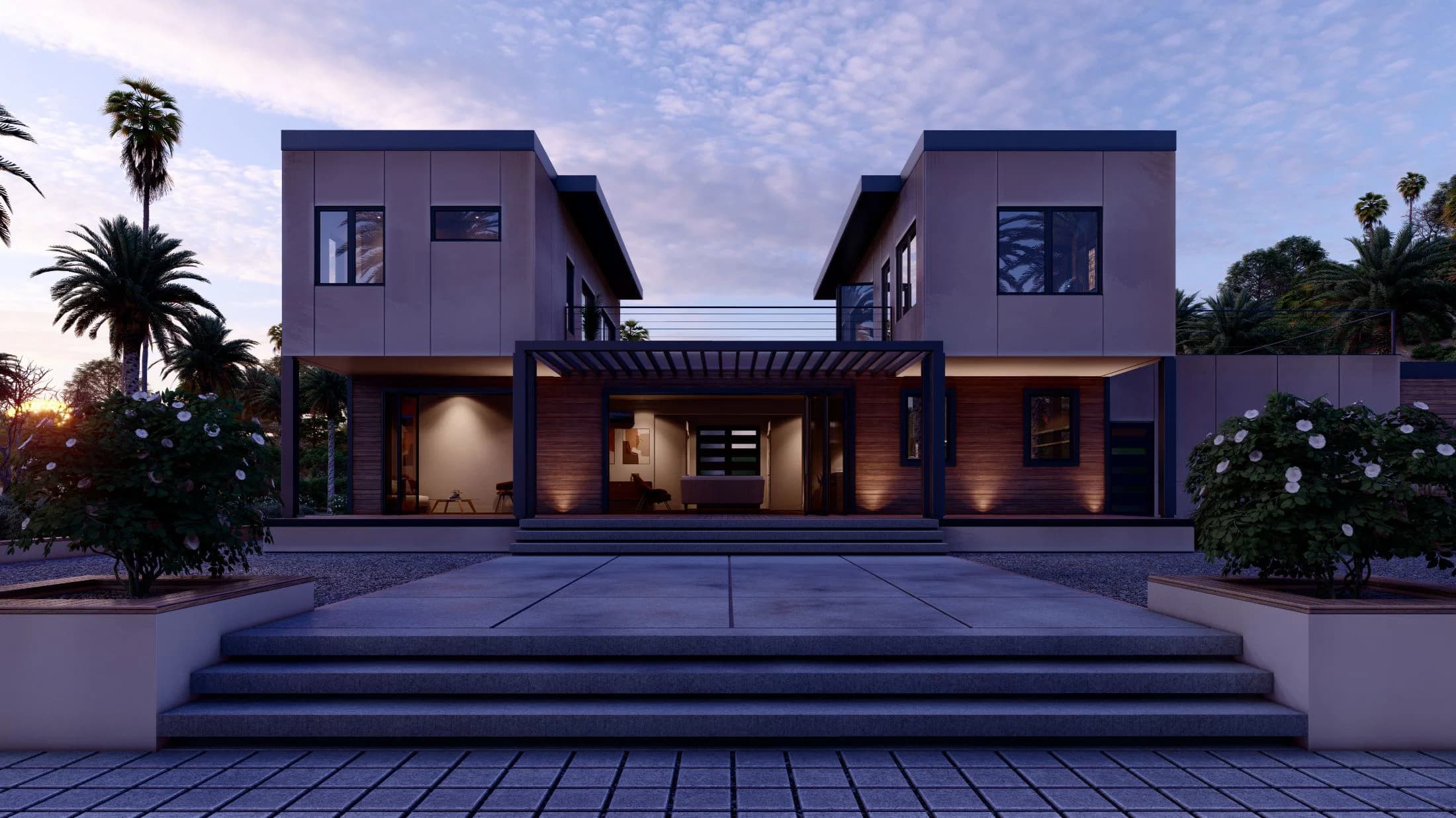 Model 30 exterior home features