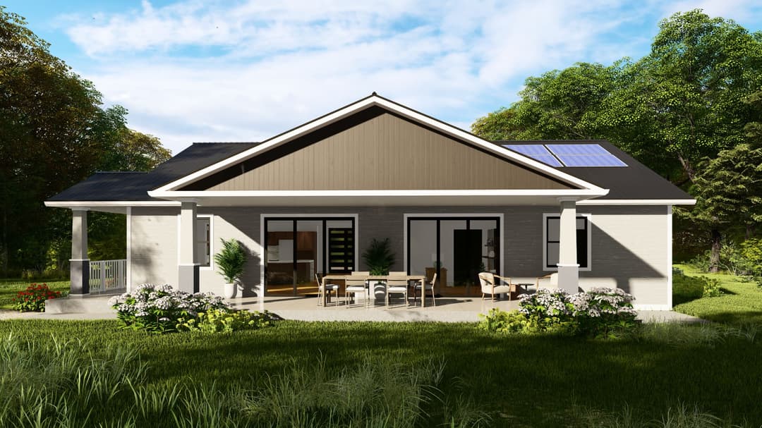 Model 28 exterior home features
